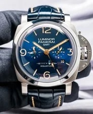 Panerai 964 Luminor Due 45mm Blue Dial Titanium GMT 3 Days PAM00964 PAM964 PAM 3