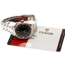 Tudor — Tudor Style 12103 28mm SS Black #C8694 — Watch — resale