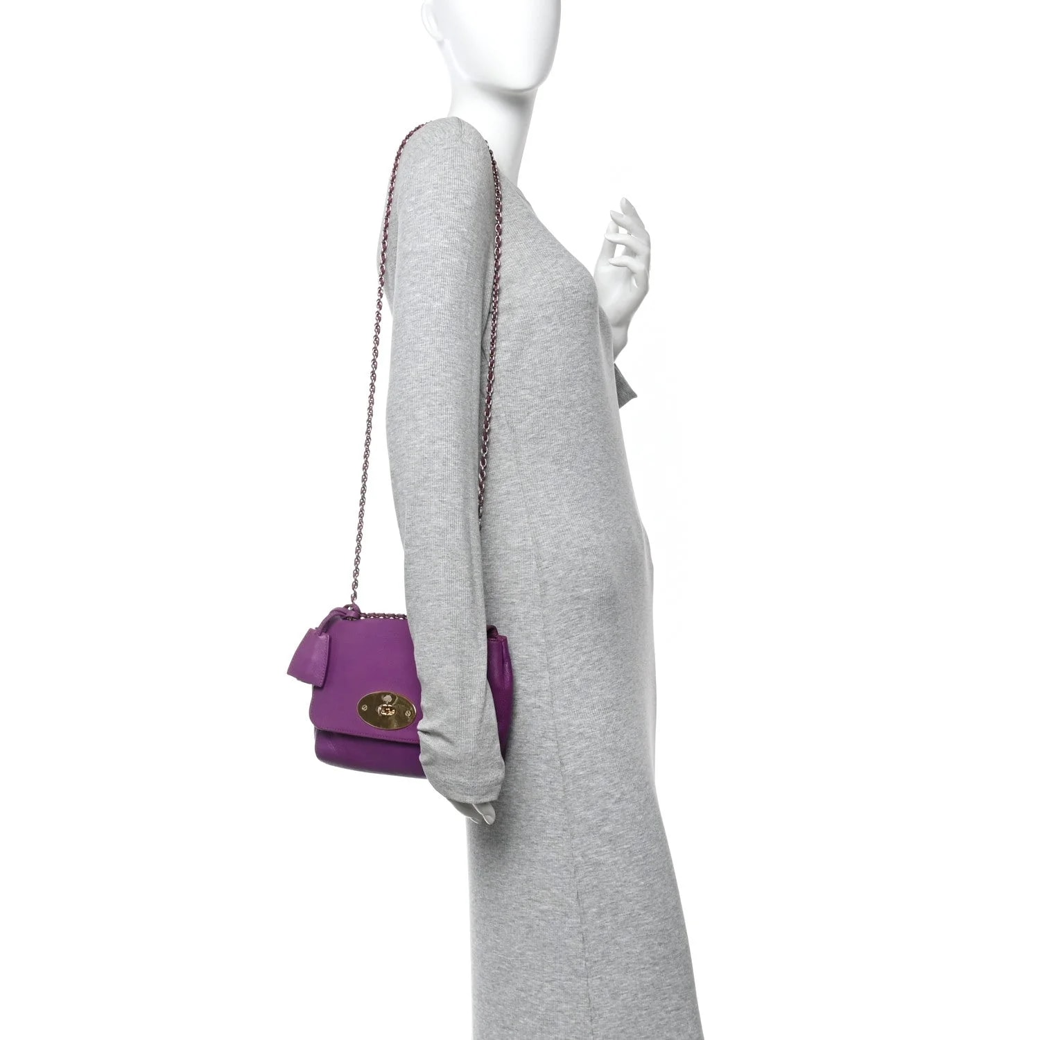 Small Classic Grain Small Lily Flap Heather 2