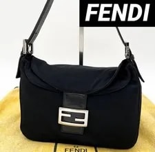 Fendi — Fendi Mamma Baguette Logo From Japan — Handbag — resale