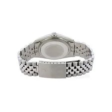 Rolex Datejust 36MM 16200 White Diamond Dial Diamond Bezel Stainless S 2