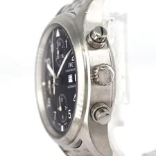 IWC Mechanical Flieger Chrono IW370607 Stainless Steel Mechanical ... 3