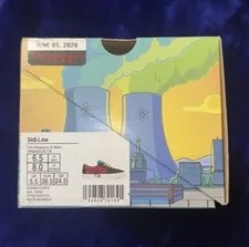 The Simpsons X Vans Sk8 Low - El Barto Limited Edition 6.5 / 8 BN 2