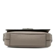 Prada Triangle Logo Plate Crossbody 2Vd065 Greige 3