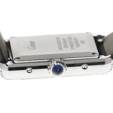 Cartier Tank Must SM W4TA0016 22mm SS Silver #C3621 4