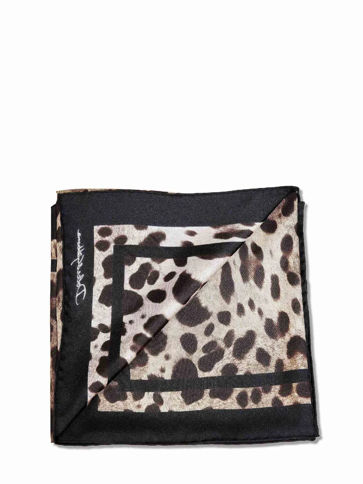 Dolce & Gabbana Leopard-Print Scarf — Scarfs 2