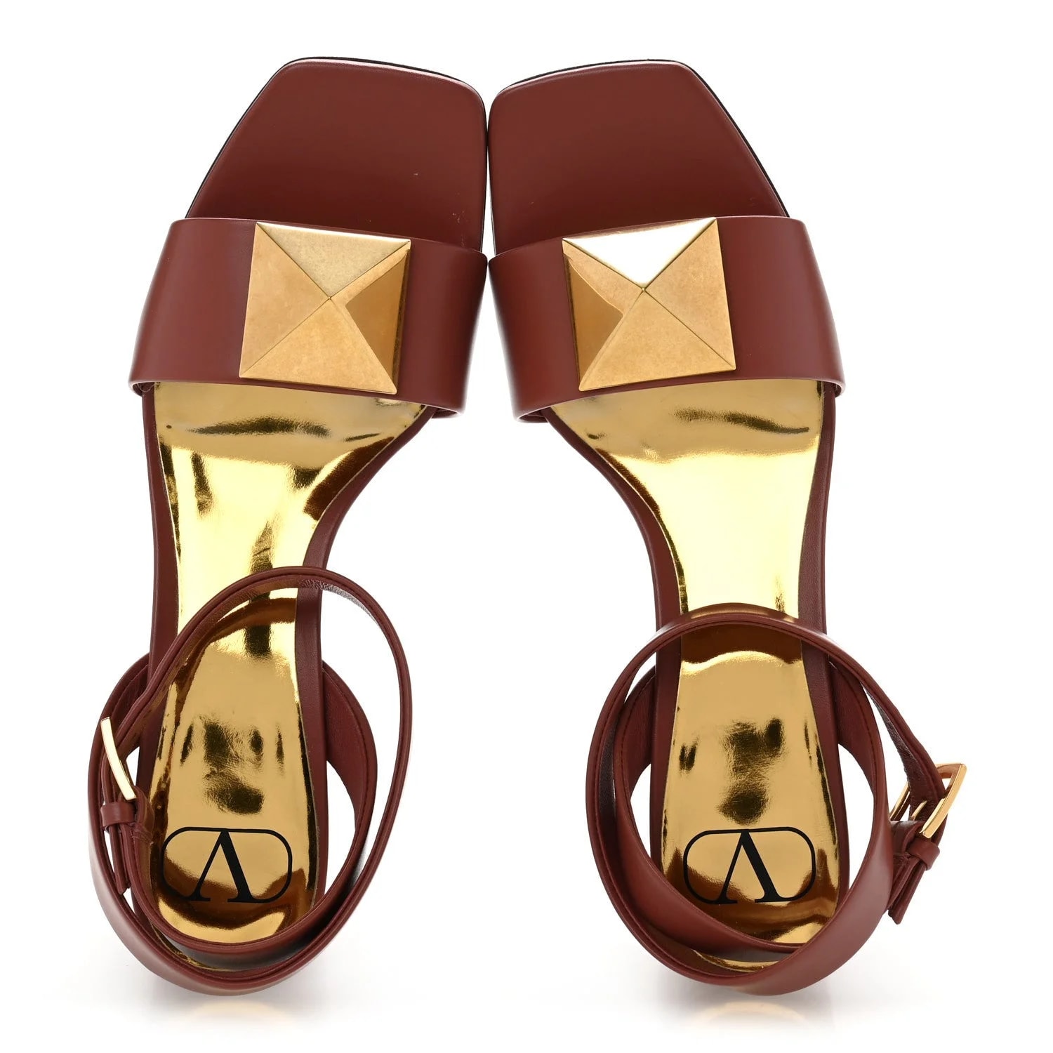 One Stud Ankle Strap 60mm 37.5 Gingerbread 2