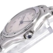 Cartier Panthère Cougar SM Date Silver Quartz W35001F5 #AOHW1773 3