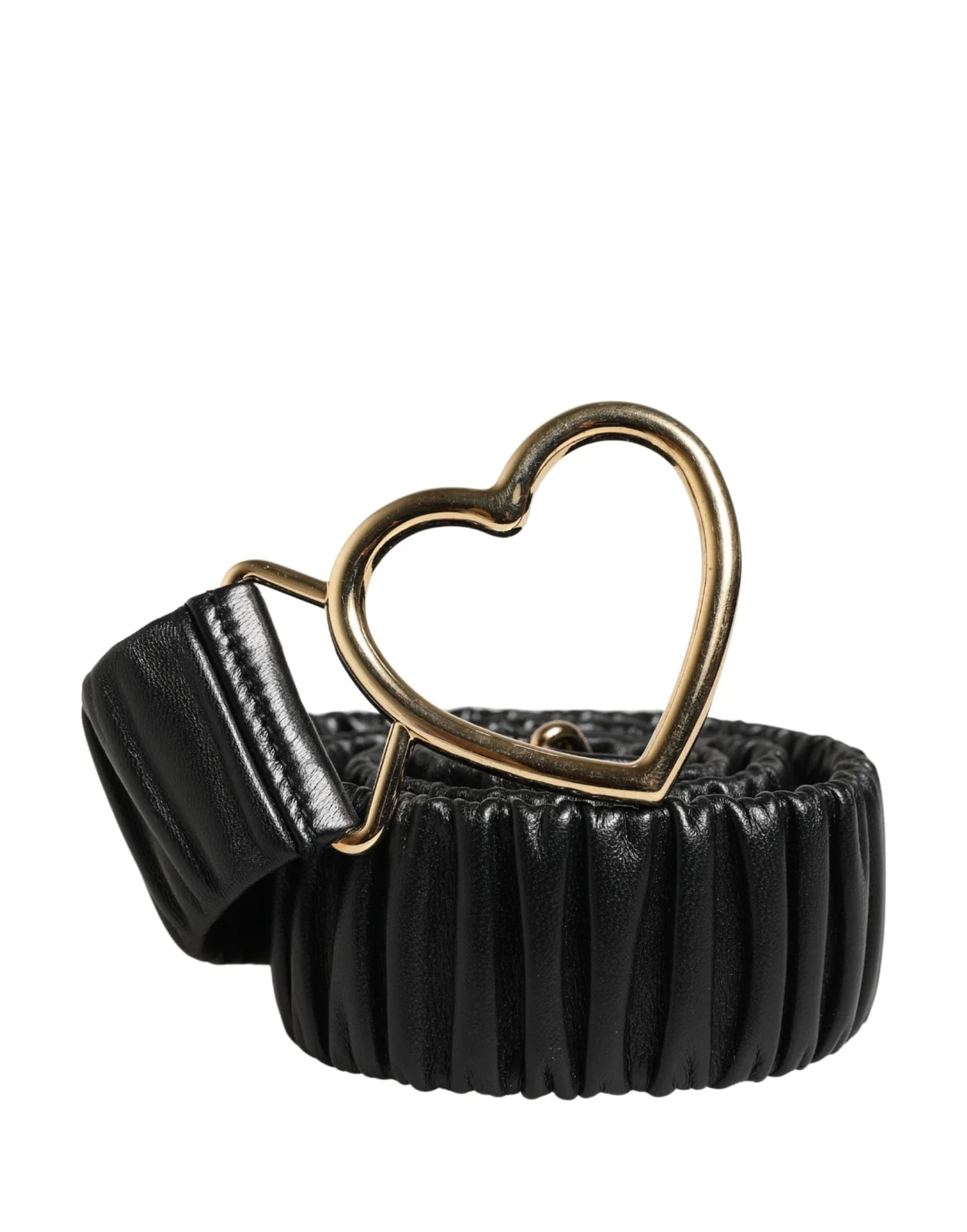 Dolce & Gabbana — Dolce & Gabbana Heart Metal Buckle Belt — Accessory — resale