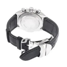 Tudor Fastrider 42000 42mm SS Leather Silver/Black Automatic Chronograph #C152 3