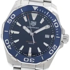 TAG Heuer — TAG Heuer Aqua Racer WAY111C Date Navy Dial Quartz Watch_956652 — Watch — resale