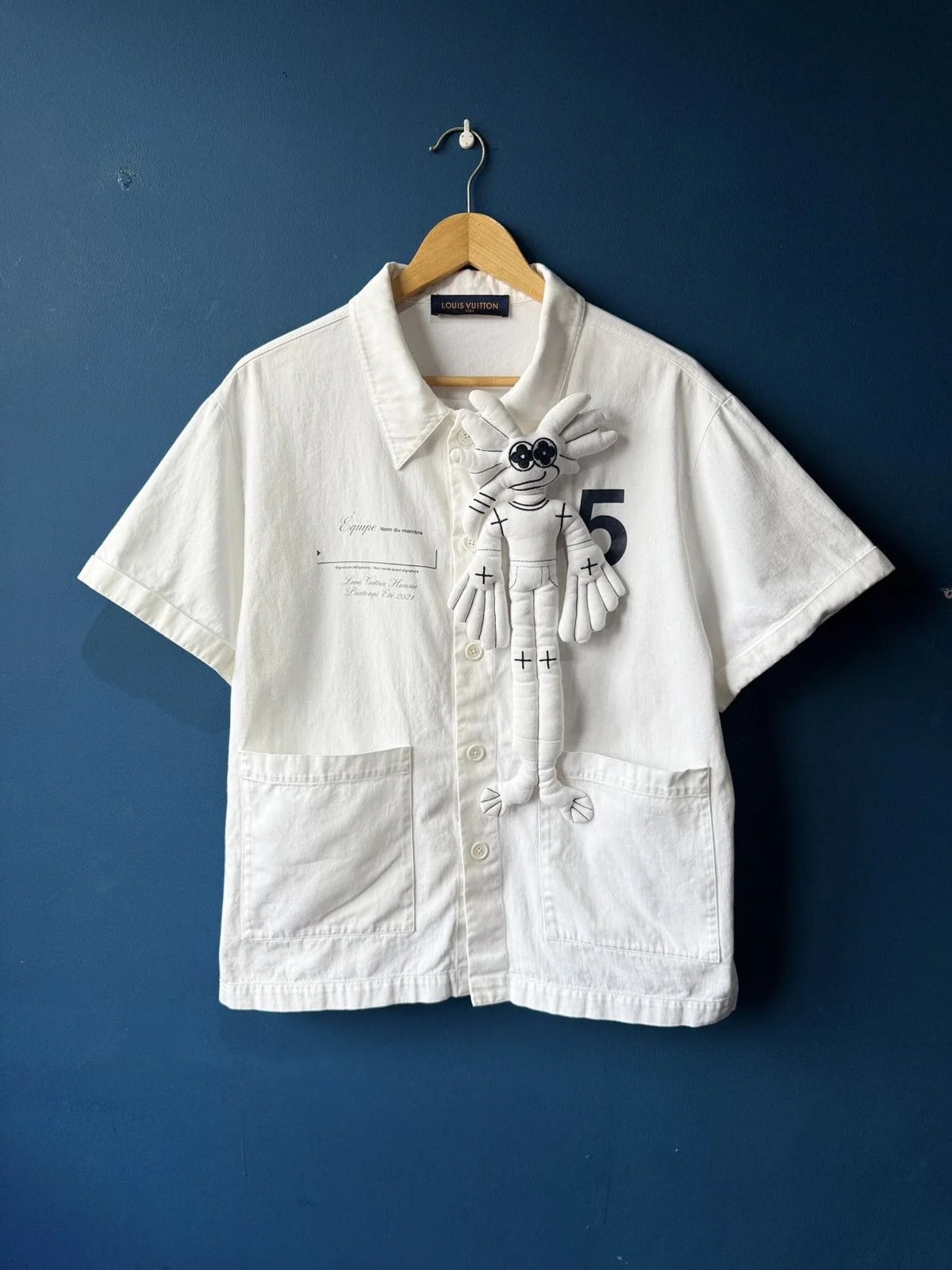 Louis Vuitton — Louis Vuitton Puppet Button Shirt — streetwear — resale
