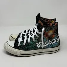 Converse All Star Hi DC Comics Aquaman Shoes 6 8 Graphics 3