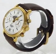 Heuer Cal7734 Moon Phase Chronograph Manual Wind Classic 2