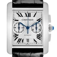Cartier — Cartier Tank MC Silver Dial Chronograph W5330007 — Watch — resale