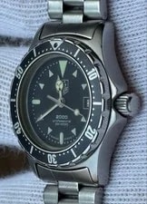 Working TAG Heuer 973.008 2000 Professional Black 3
