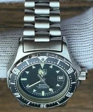 Working TAG Heuer 973.008 2000 Professional Black 4