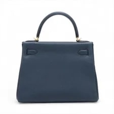 Hermès Kelly 28 le Tournay Blues Metal Fittings Y: 2020 2