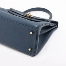 Hermès Kelly 28 le Tournay Blues Metal Fittings Y: 2020 3