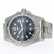 Breitling — Breitling Superocean Steelfish Black Dial Stainless Steel A17390 — Watch — resale