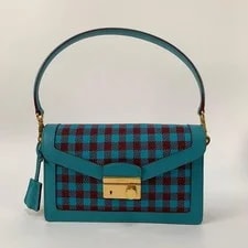 Prada 3Way Gingham Check Houndstooth Patter 2