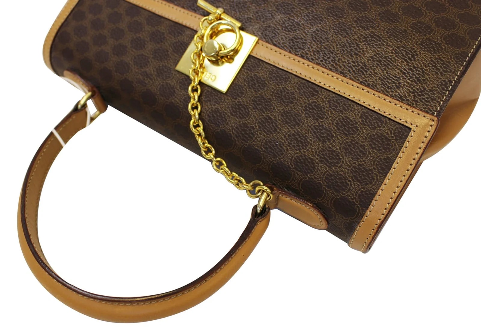 Celine Macadam Pattern Satchel 4