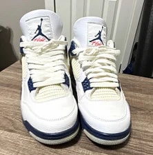 Jordan — Jordan Air 4 ’S Mid Top Lace-Up — Sneaker — deal