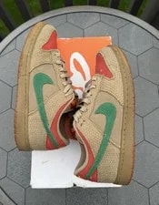 Size 11 - Nike SB Dunk Low 6.0 Rasta. 314142-200. 3