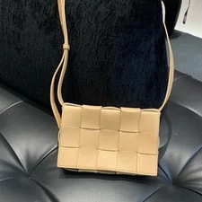 Bottega Veneta — Bottega Veneta Cassette Intreccio Crossbody D — Handbag — resale