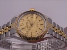 Tudor Princess Oysterdate 92413 18KT Gold Bezel With Papers 1985 Automatic 2