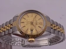 Tudor Princess Oysterdate 92413 18KT Gold Bezel With Papers 1985 Automatic 3