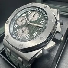 Audemars Piguet Royal Oak Offshore Titanium Green Dial - 26238TI.OO.A056CA.01 3