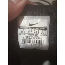 2014 Nike Air Max 1 GPX Floral Size 11.5 684174-001 2