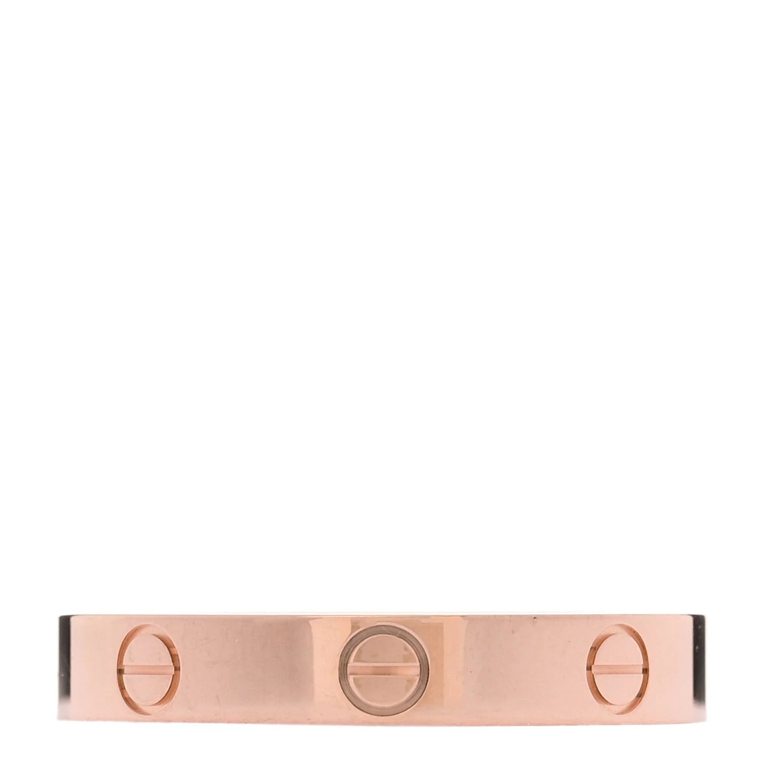 18K 3.5mm Love Wedding Band 60 9.25 3