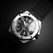 Audemars Piguet — Audemars Piguet Royal Oak Offshore Black Diver 15710ST.OO.A002CA.01 Full Set — Watch — resale