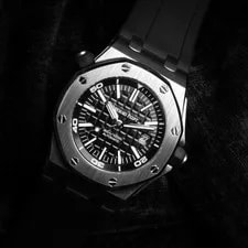 Audemars Piguet Royal Oak Offshore Black Diver 15710ST.OO.A002CA.01 Full Set 4