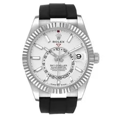 Rolex Sky Dweller White Gold Silver Dial 336239 Box Card 2