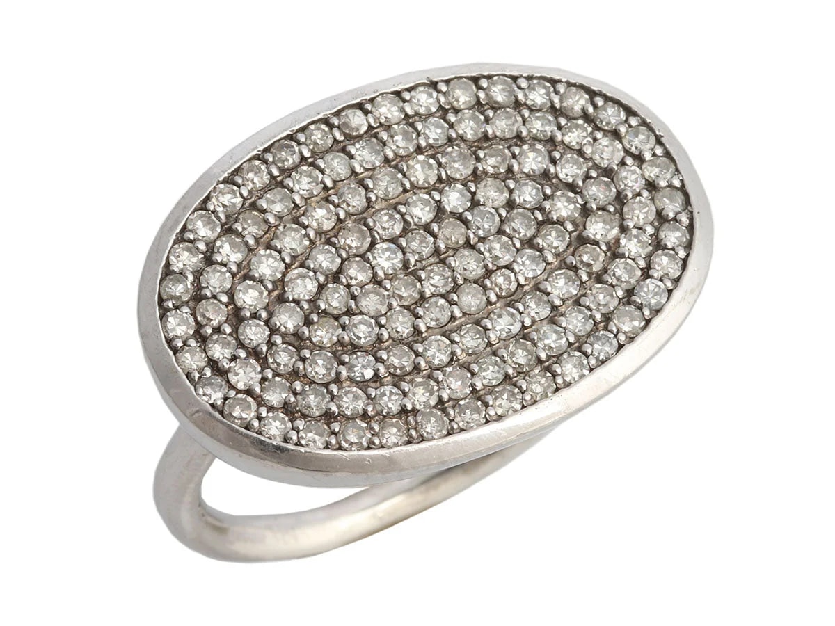 Contemporary Jewelry — Sheryl Lowe Oval Pavé — Jewelry — resale