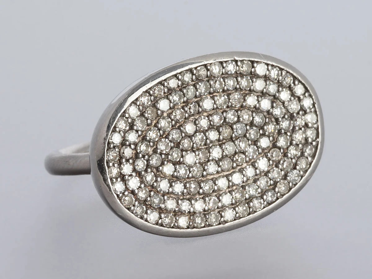 Sheryl Lowe Oval Pavé 2