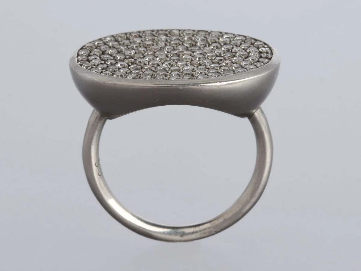 Sheryl Lowe Oval Pavé 3