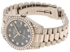 Rolex Datejust 68159G White Gold 31mm Blue Dial Automatic #DW1055 3