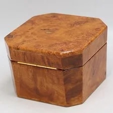 Breitling NSK TAM Brown Wood Box Leather Strap Excellent Condition 3
