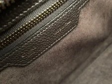 Celine Luggage Rum Raisin Dark Badge 2