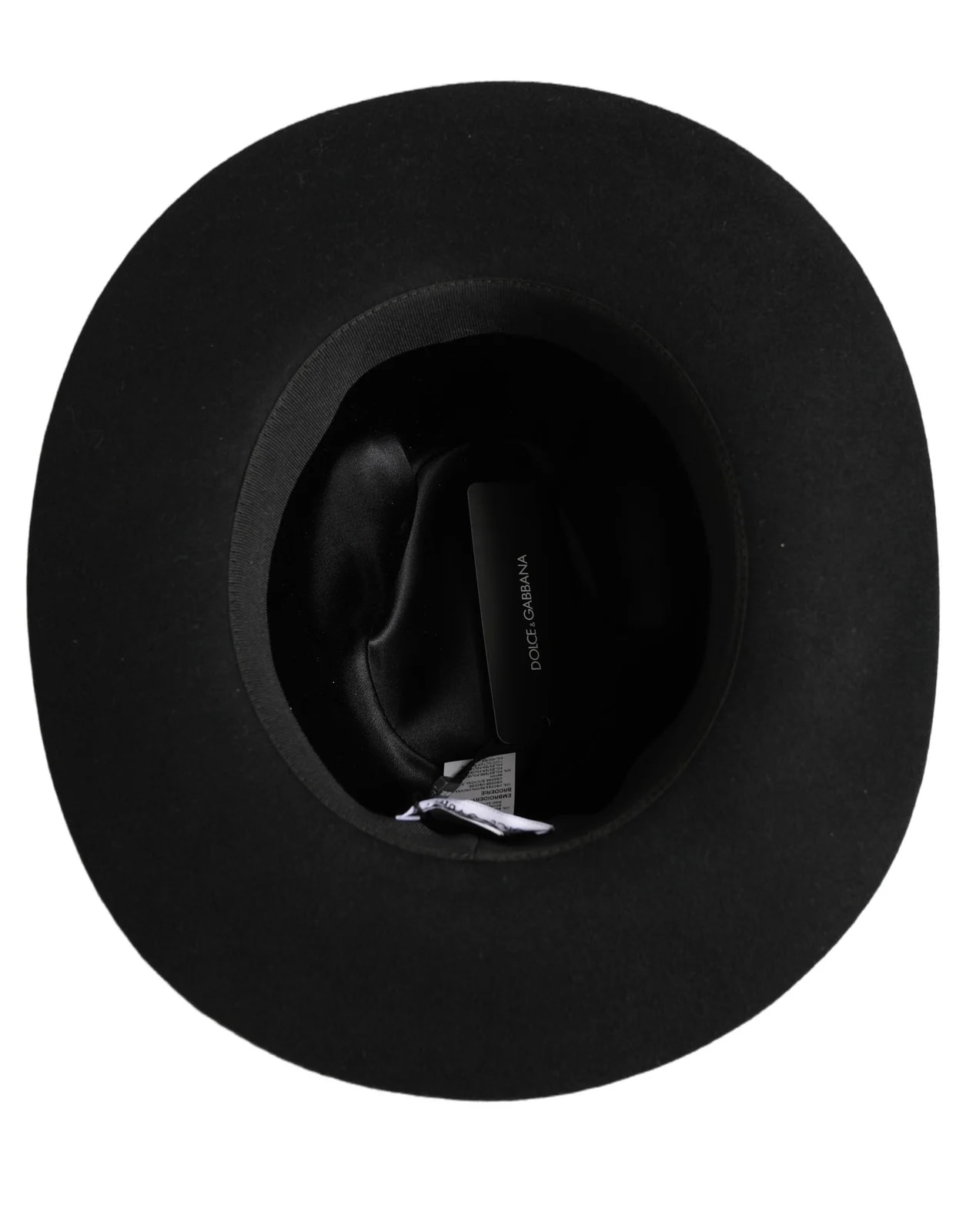 Dolce & Gabbana — Dolce & Gabbana Classic Wide Brim Fedora Capello Hat — Accessory — resale