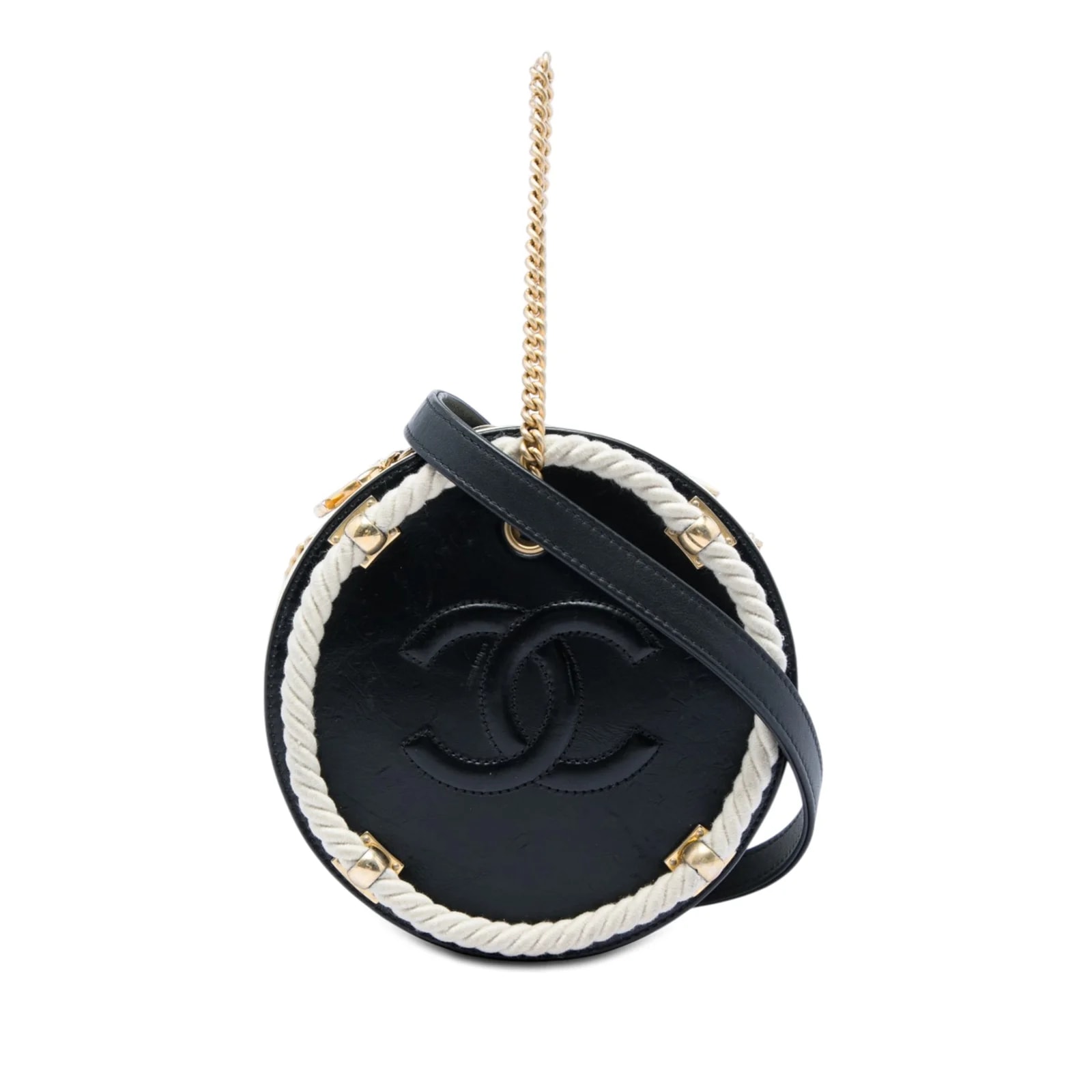 Chanel — Crumpled En Vogue Round — Handbag — resale