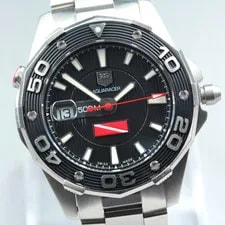 Tag Heuer — TAG Heuer Aquaracer WAJ211A Date St.Steel 500M Black Dial Automatic — Watch — resale