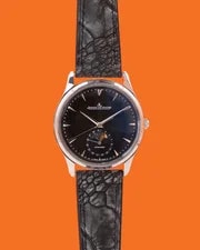 Jaeger-LeCoultre — Jaeger-LeCoultre Master Ultra Thin Moon 39mm 176.8.64.S Black Dial — Watch — resale
