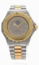 Tag Heuer — [N ] TAG Heuer 3000 Professional 934.206 Gold Dial Date Quartz Japan — Watch — resale