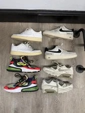 NIKE — Lot of 4 Nike Air Max React Air Force 1 Gore-Tex Sz 11-12 Reseller — Sneaker — resale