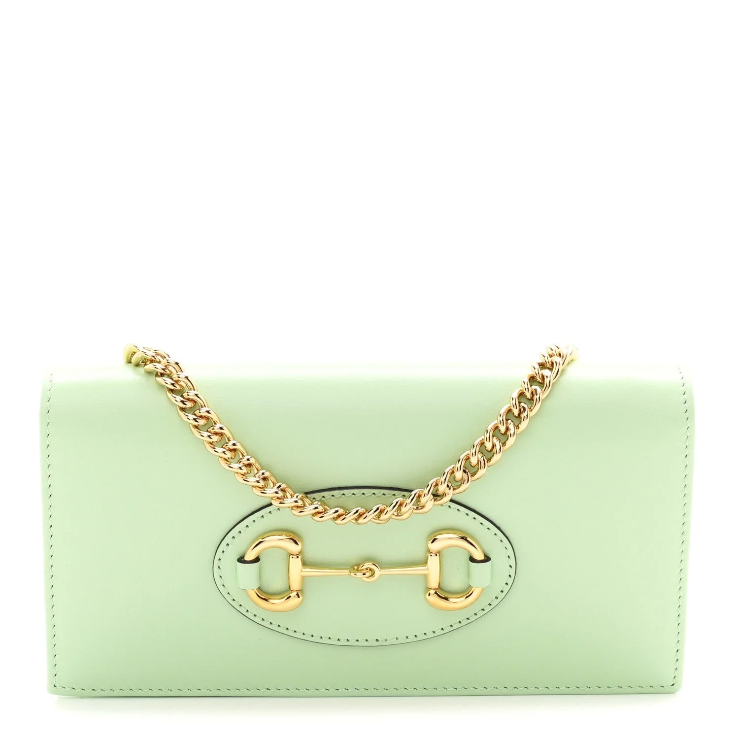 Gucci — Boarded Plutone Horsebit 1955 Wallet on Chain — Handbag — resale